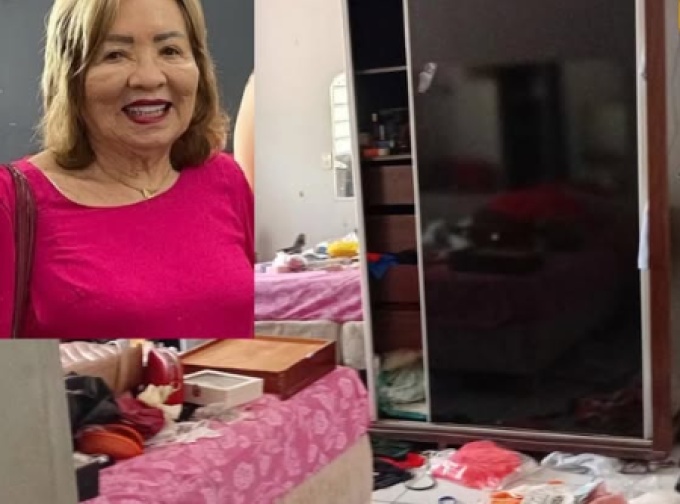 Casa de professora é invadida enquanto família realizava o enterro
