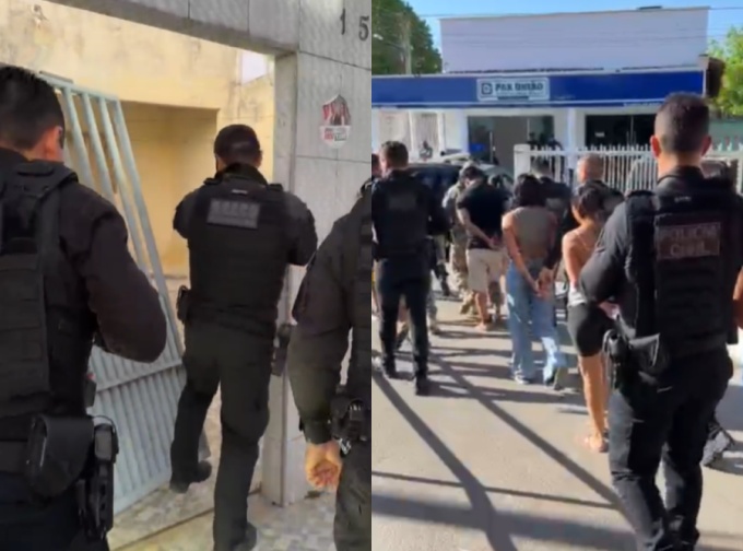 Operação interestadual prende 21 suspeitos e mira organização criminosa que movimentou mais de R$ 7 milhões